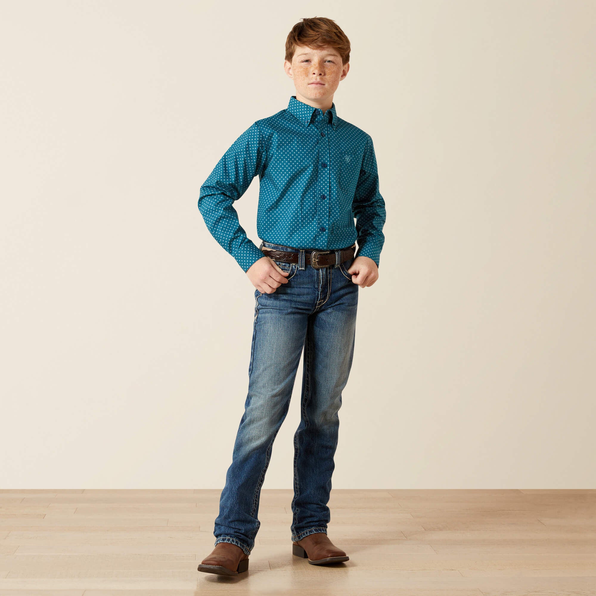 Kids Tyce Classic Fit Shirt | Ariat on sale