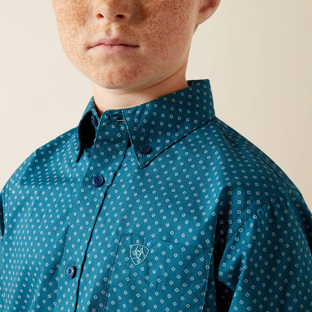 Kids Tyce Classic Fit Shirt | Ariat on sale