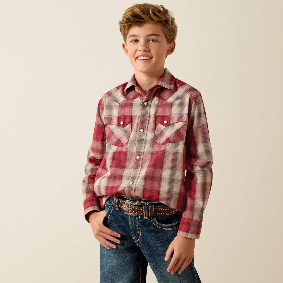 Kids Retro Hawthorn Snap Shirt | Ariat Outlet