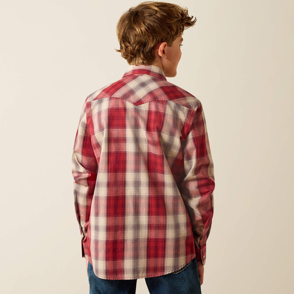 Kids Retro Hawthorn Snap Shirt | Ariat Outlet