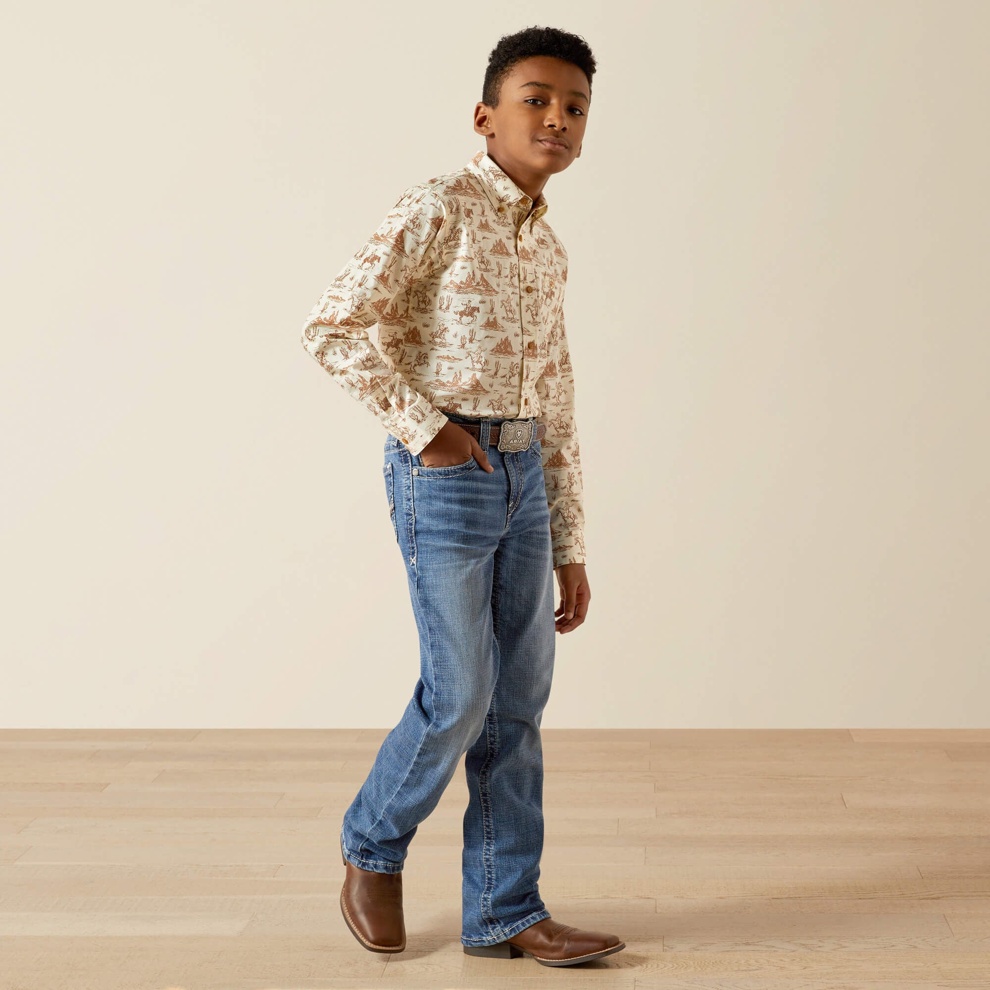 Kids Saint Classic Fit Shirt | Ariat us
