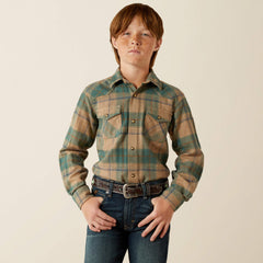Kids Huxlee Retro Classic Fit Shirt | Ariat near me