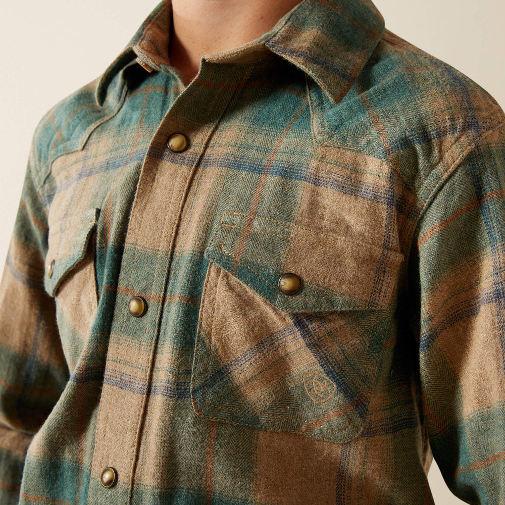 Kids Huxlee Retro Classic Fit Shirt | Ariat near me