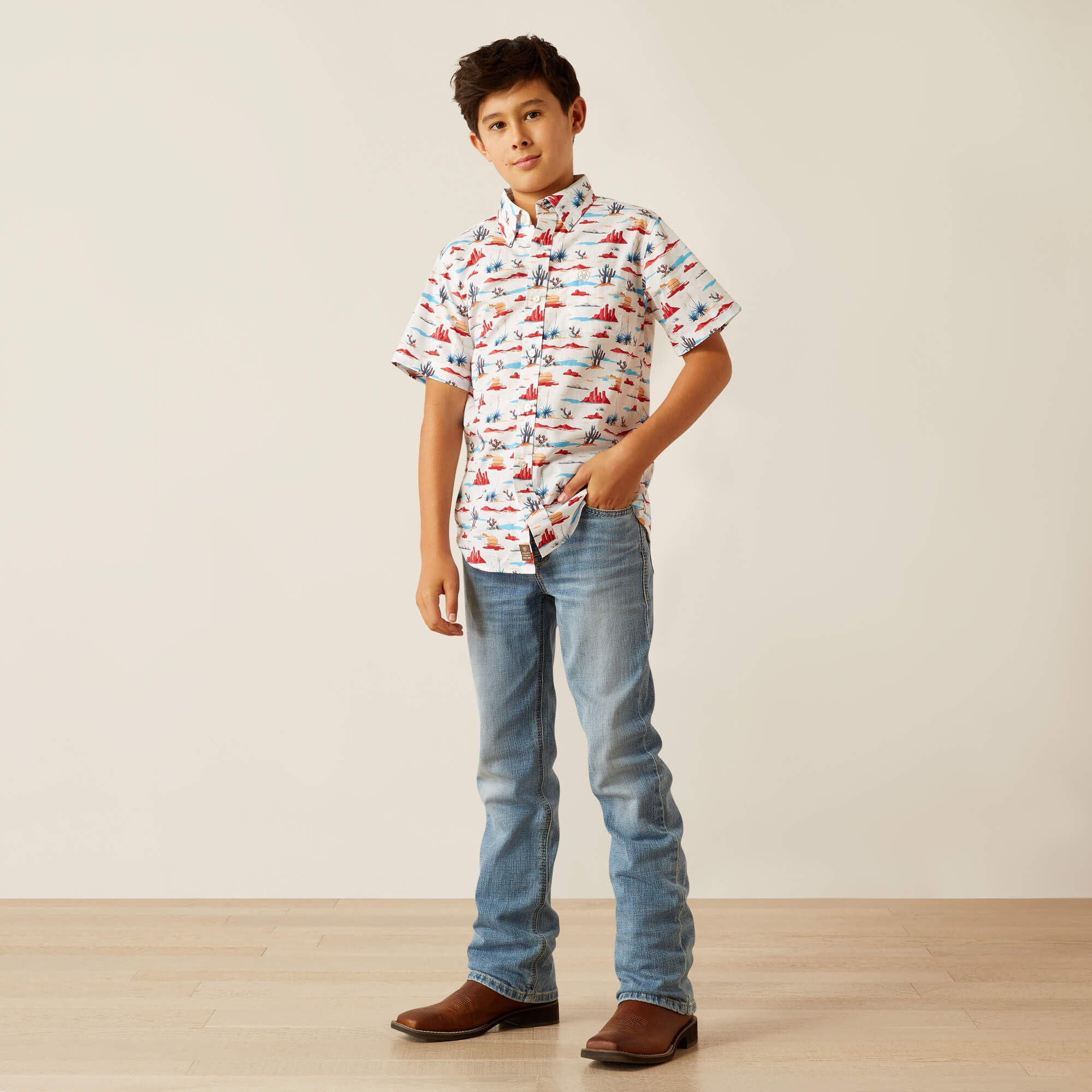 Kids Scout Classic Fit Shirt | Ariat Online