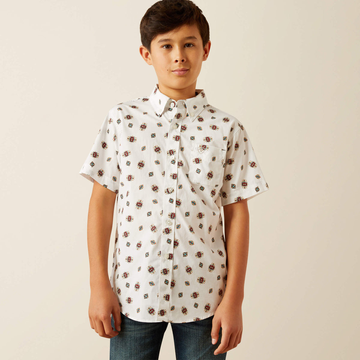 Kids Westscott Classic Fit Shirt | Ariat for sale