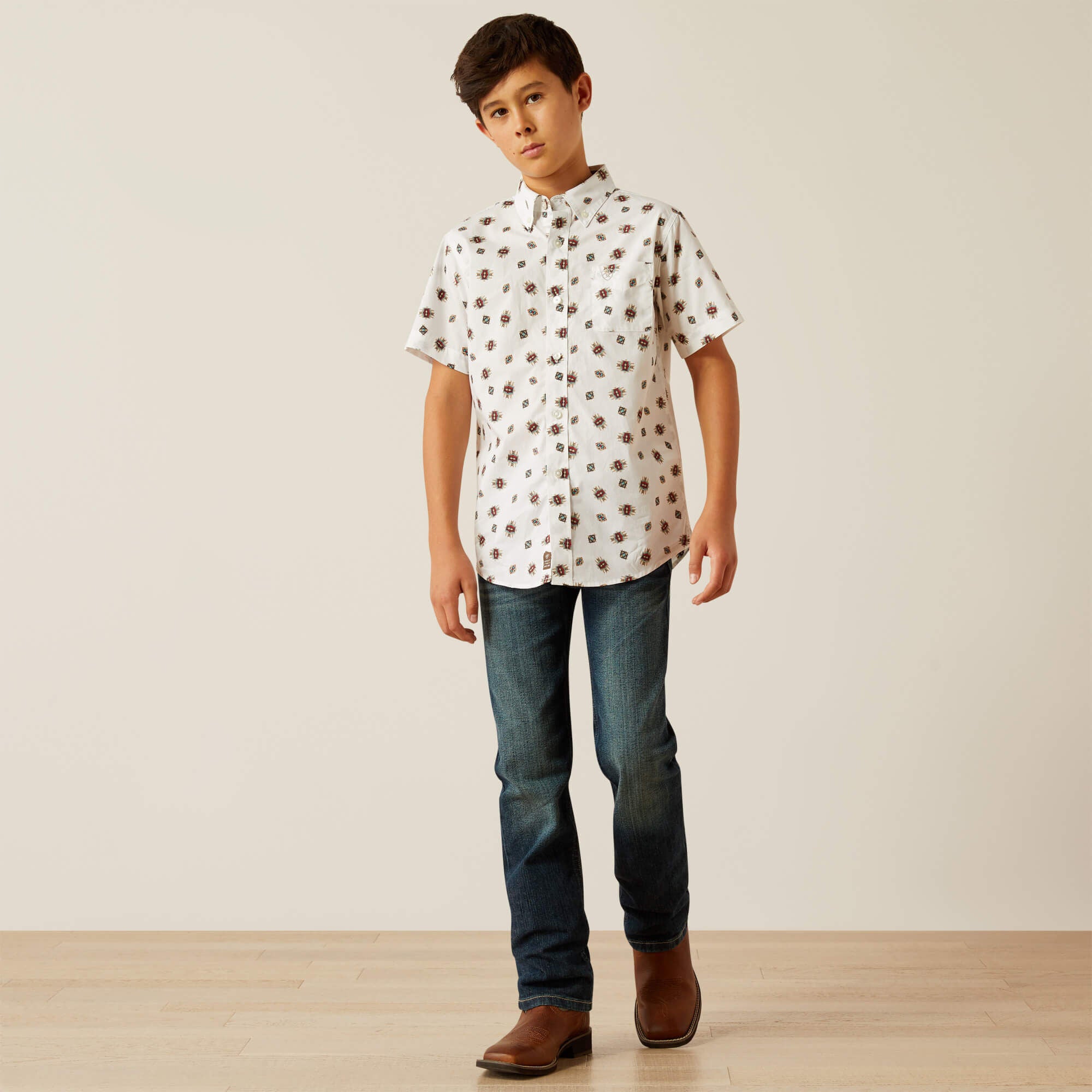 Kids Westscott Classic Fit Shirt | Ariat for sale