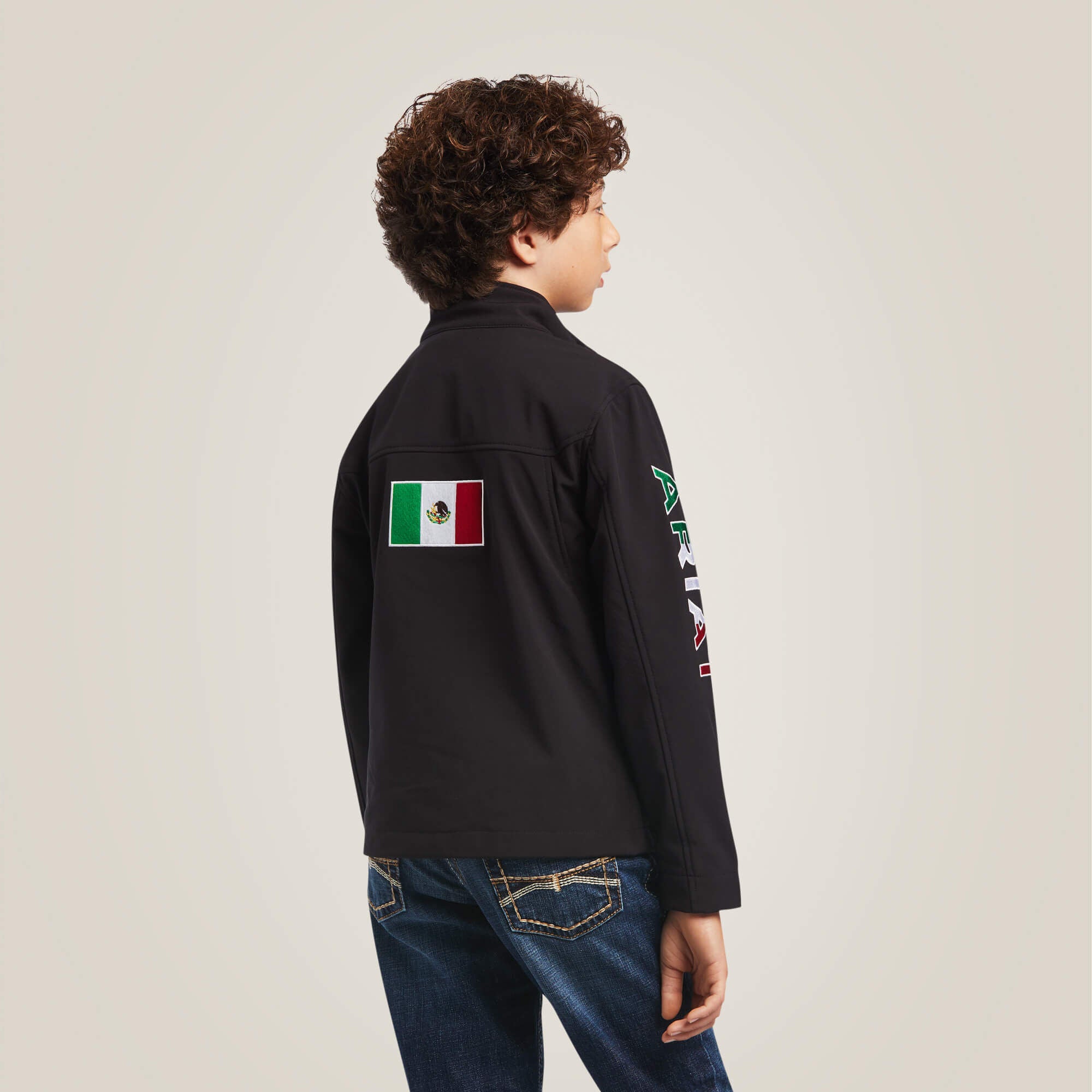 Kids New Team Softshell MEXICO Jacket | Ariat Discount