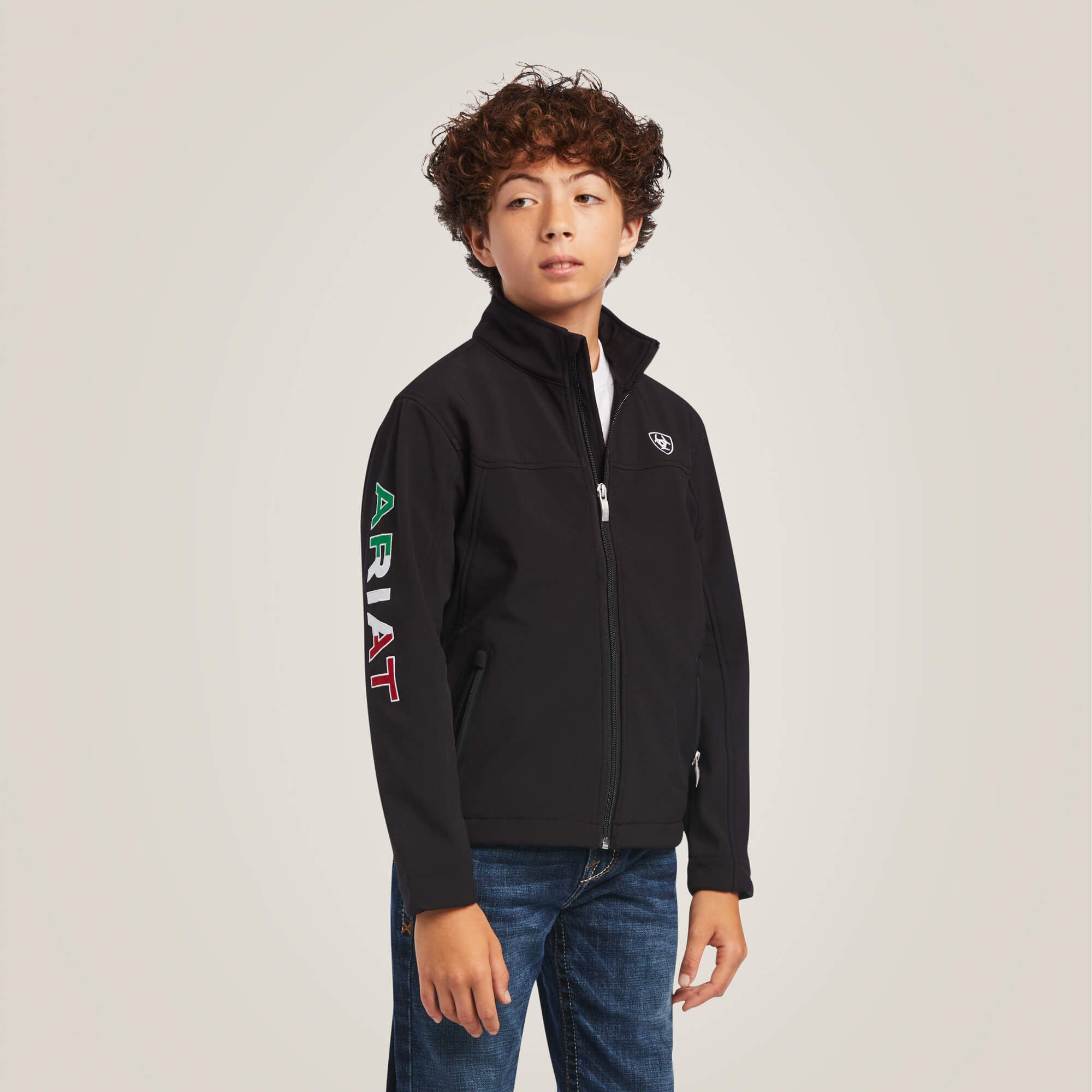Kids New Team Softshell MEXICO Jacket | Ariat Discount