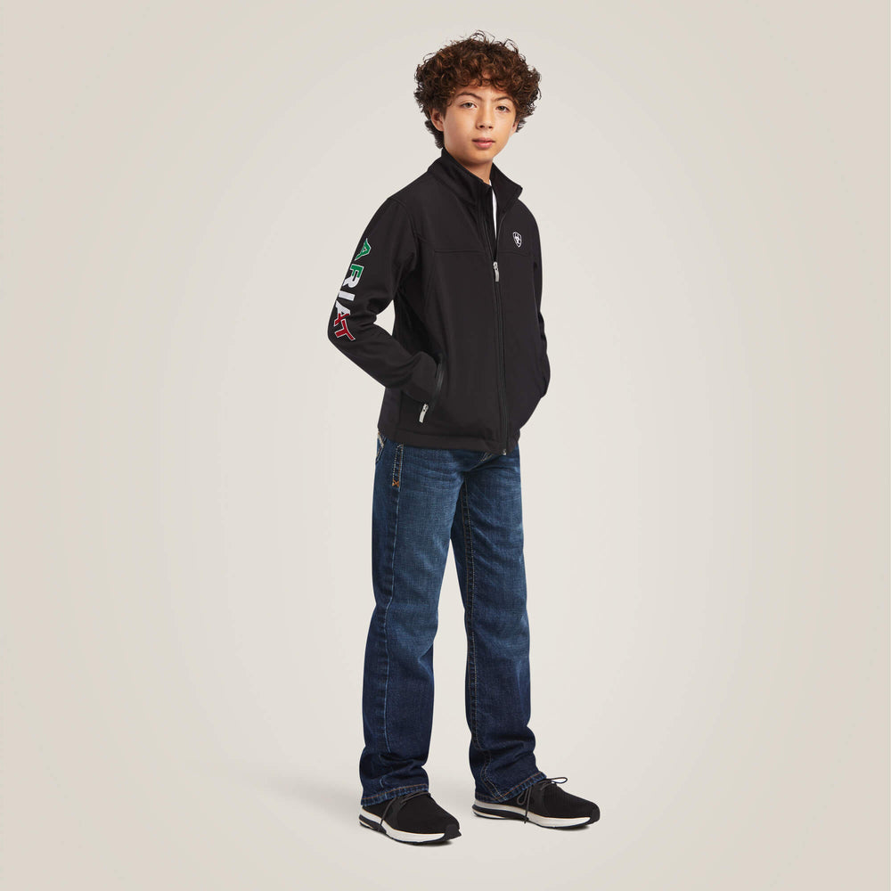 Kids New Team Softshell MEXICO Jacket | Ariat Discount