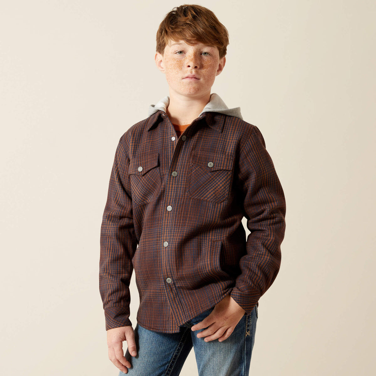 Kids Holbrook Retro Shirt Jacket | Ariat us