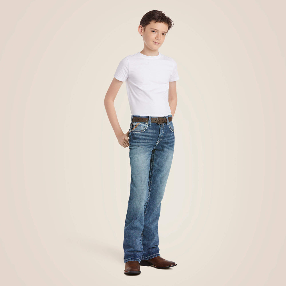 Kids B4 Relaxed Coltrane Boot Cut Jean | Ariat Online