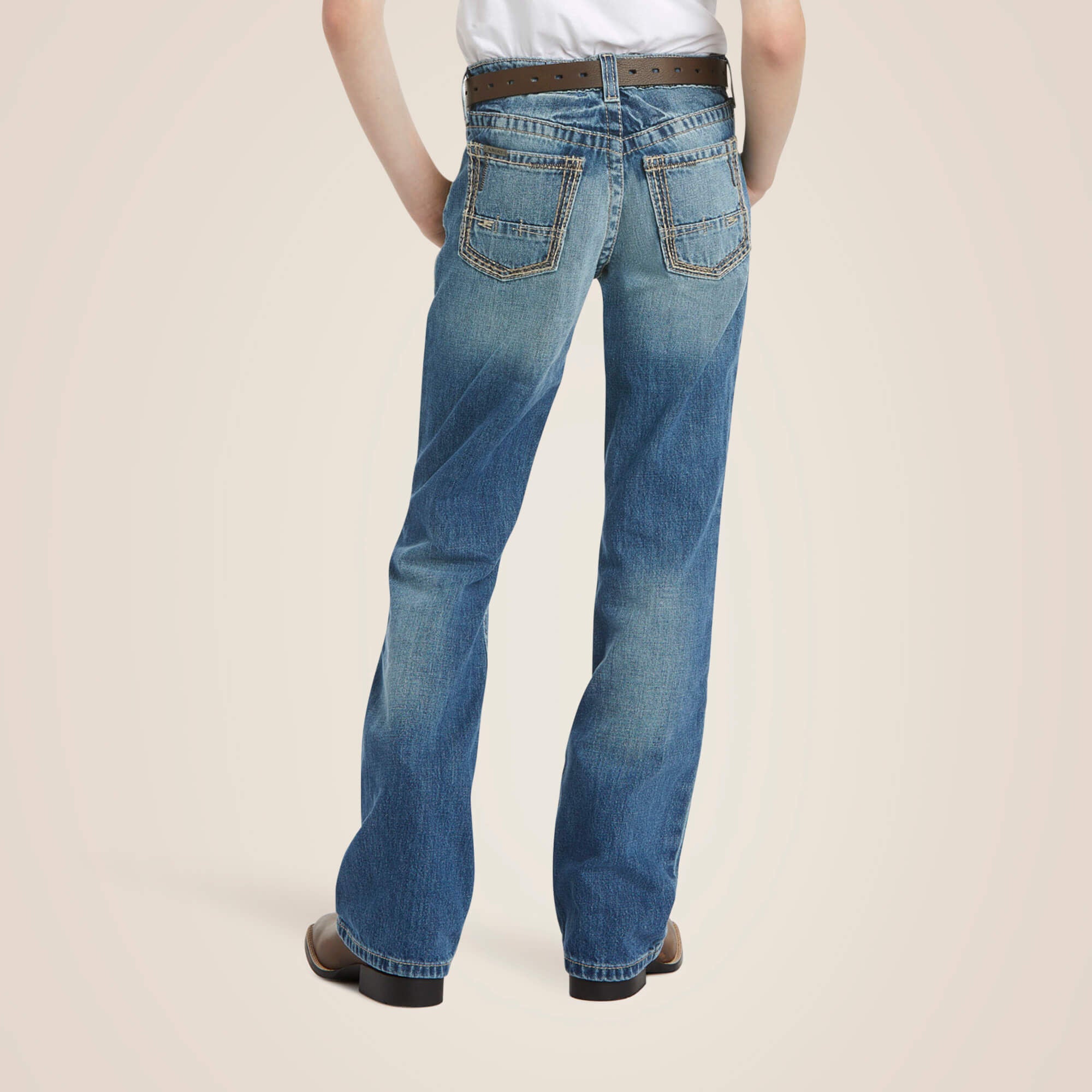 Kids B4 Relaxed Boundary Boot Cut Jean | Ariat on sale