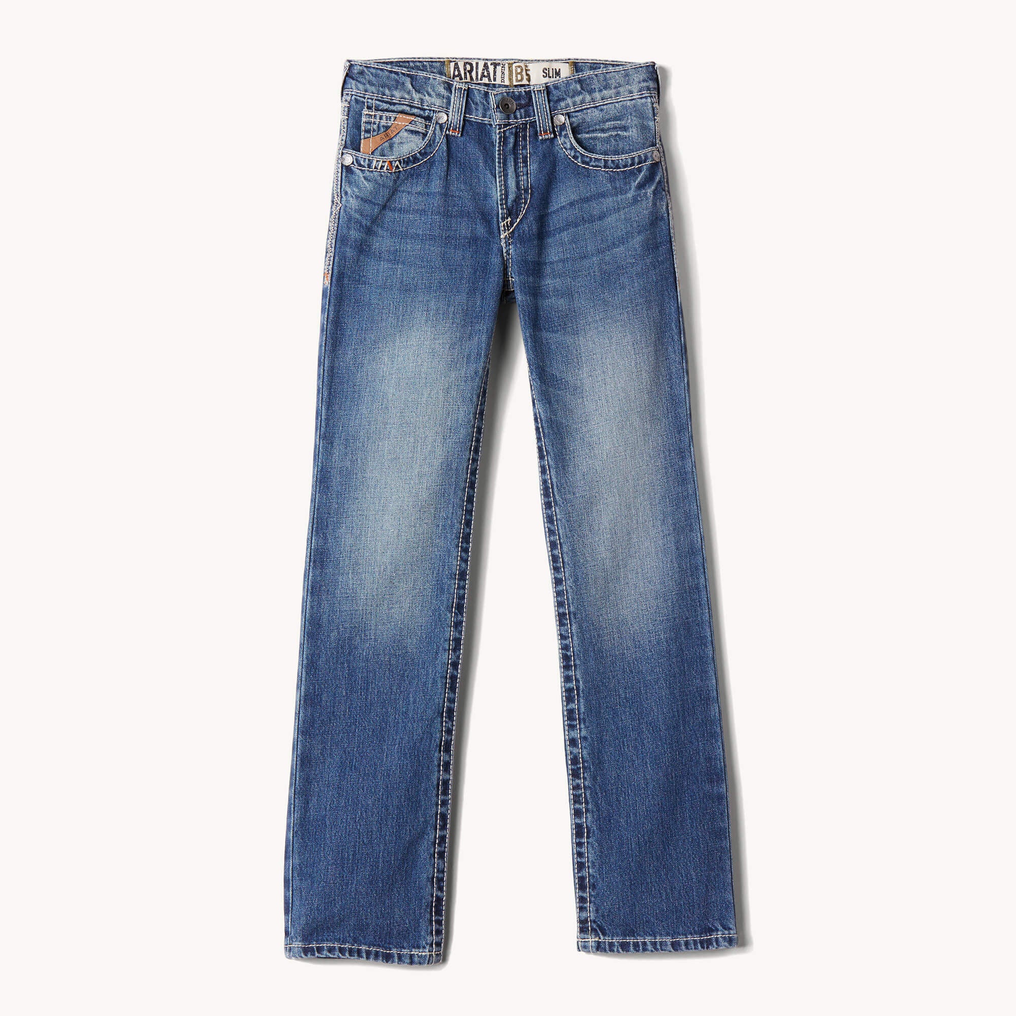 Kids B5 Slim Charger Stackable Straight Leg Jean | Ariat