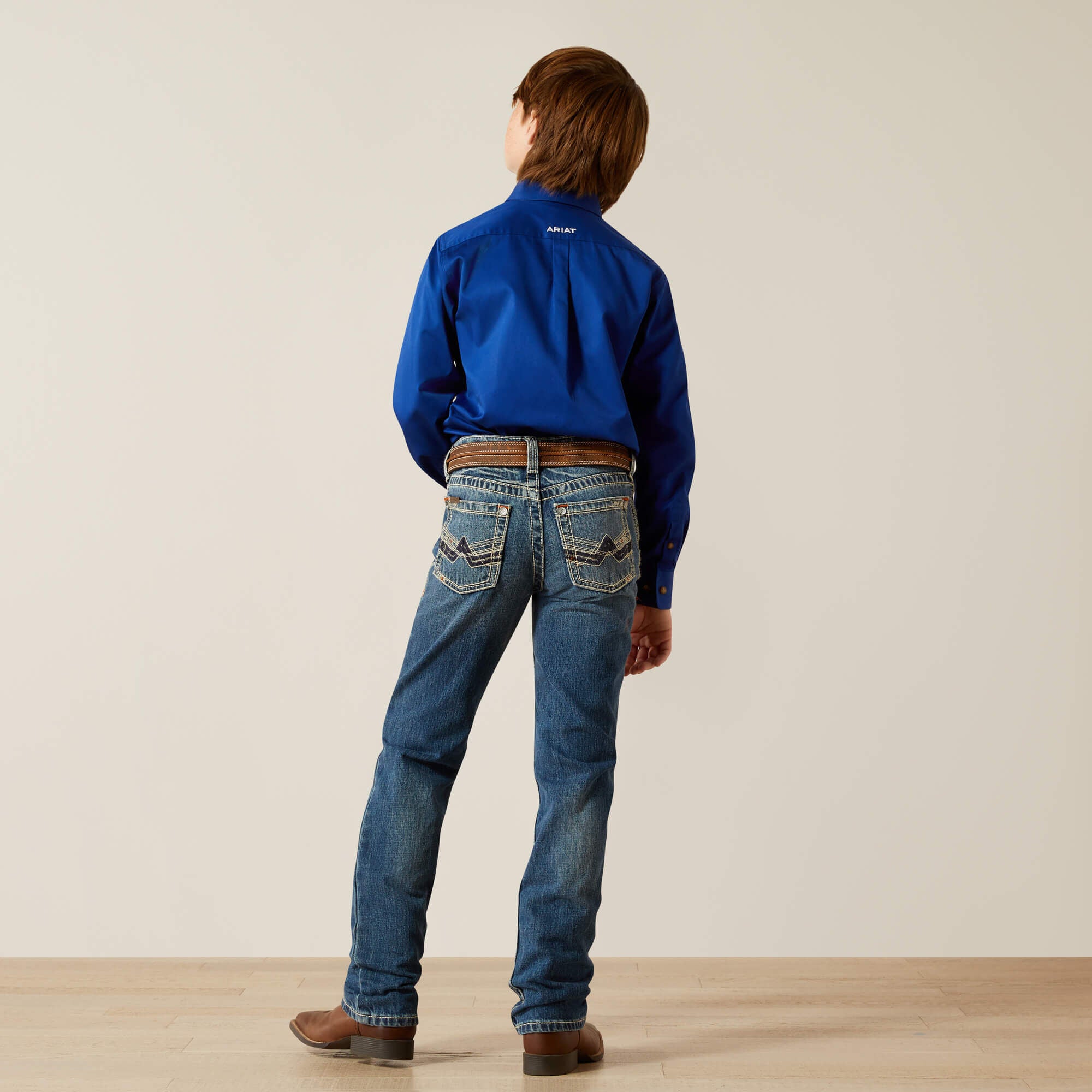 Kids B5 Slim Charger Stackable Straight Leg Jean | Ariat