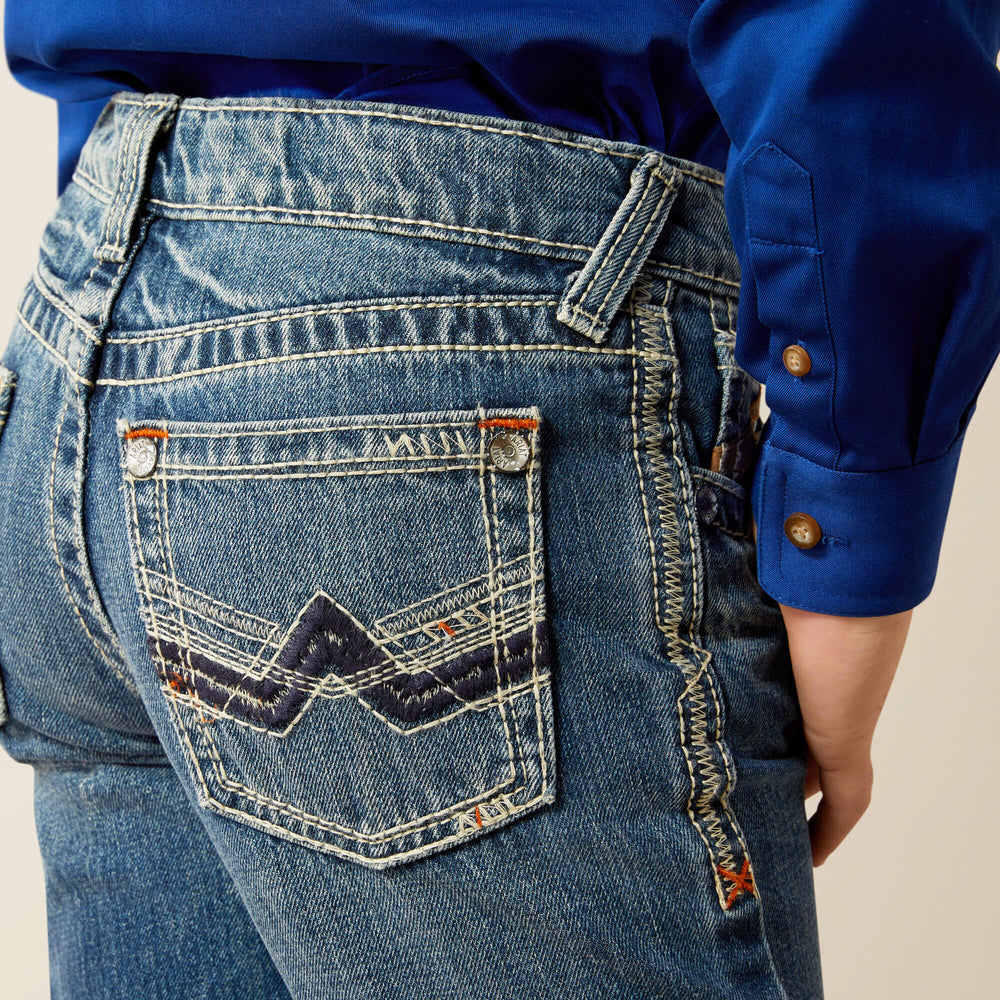 Kids B5 Slim Charger Stackable Straight Leg Jean | Ariat