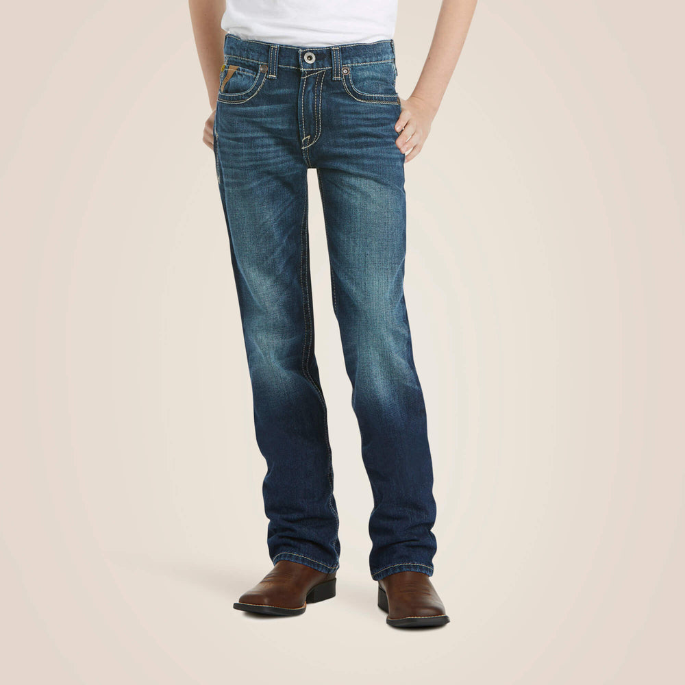 Kids B5 Slim Boundary Stackable Straight Leg Jean | Ariat Discount