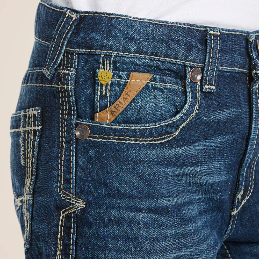 Kids B5 Slim Boundary Stackable Straight Leg Jean | Ariat Discount