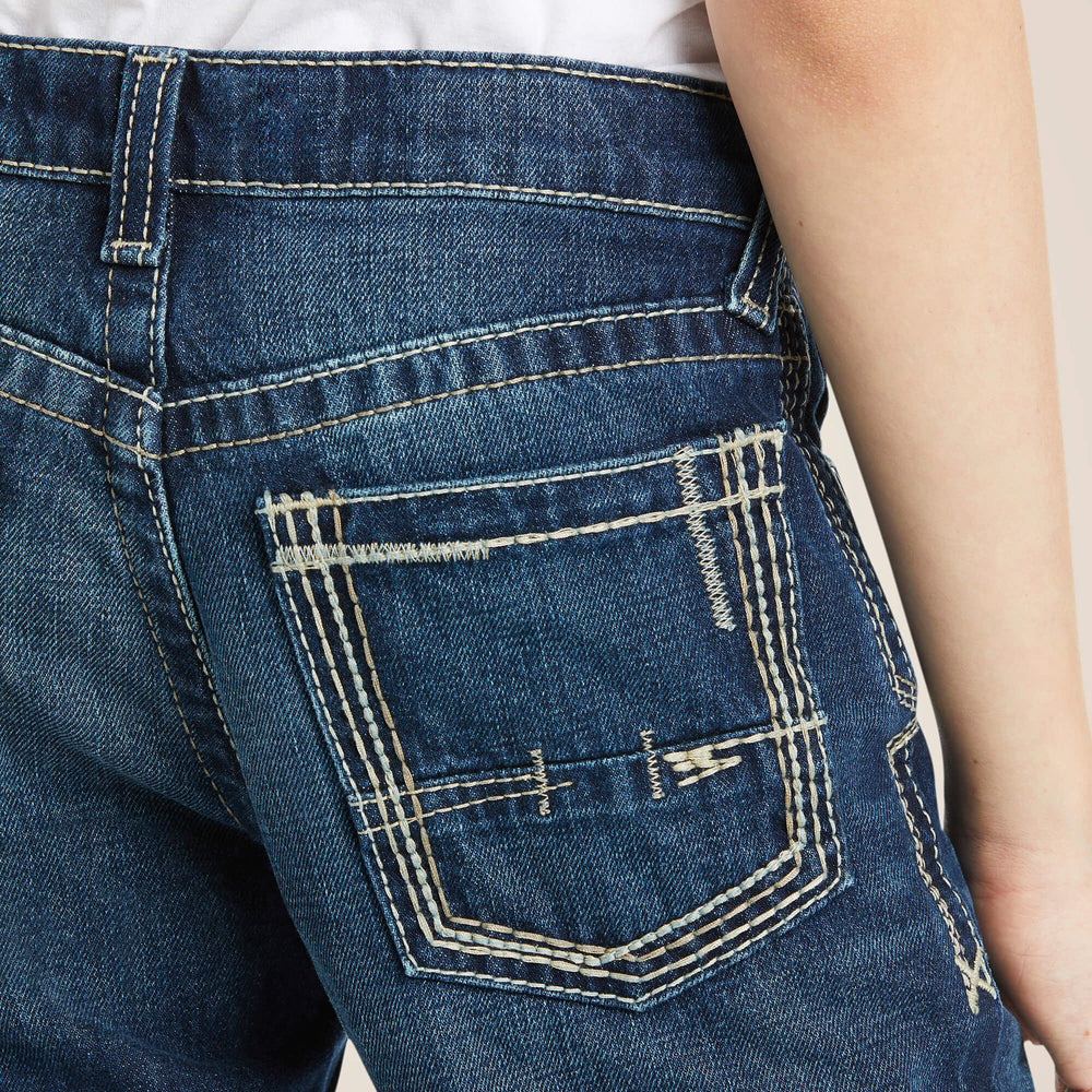 Kids B5 Slim Boundary Stackable Straight Leg Jean | Ariat Discount