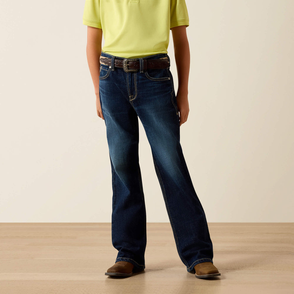 Kids B4 Relaxed Oliver Boot Cut Jeans | Ariat us