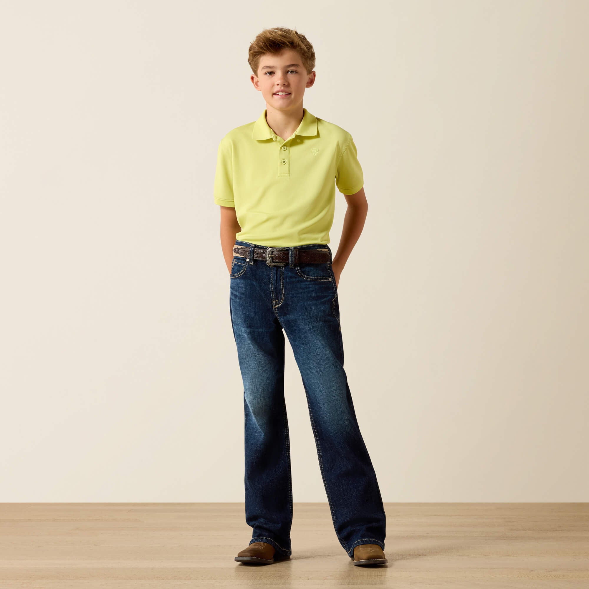Kids B4 Relaxed Oliver Boot Cut Jeans | Ariat us