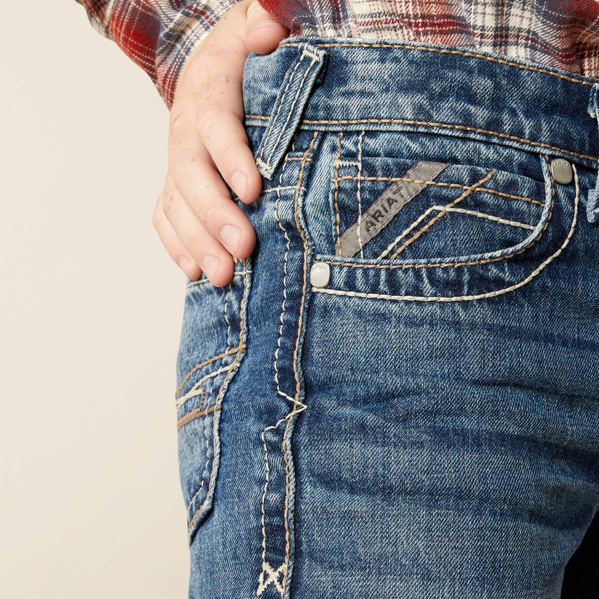 Kids B5 Slim Lucas Straight Leg Jean | Ariat Online