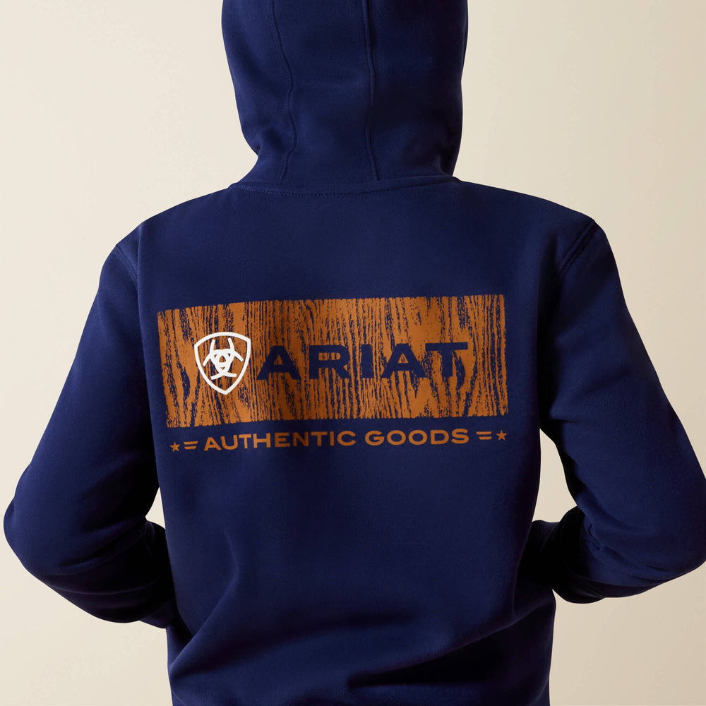 Kids Ariat Woodshop Stack Hoodie | Ariat Discount