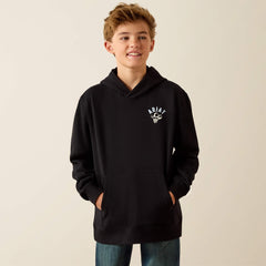 Kids Ariat Stitched Skull Hoodie | Ariat us