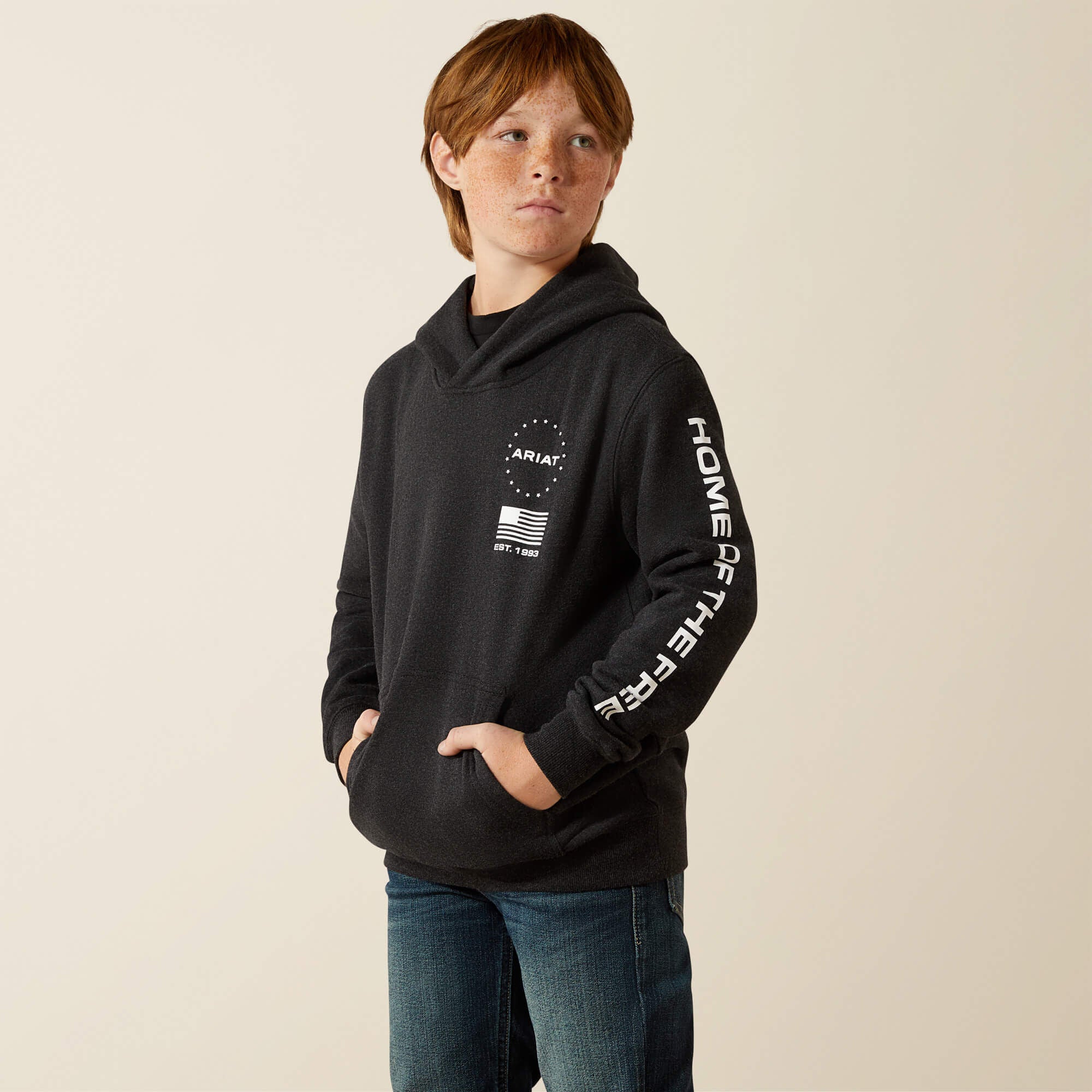 Kids Ariat Sponsor Patriot Hoodie | Ariat Online