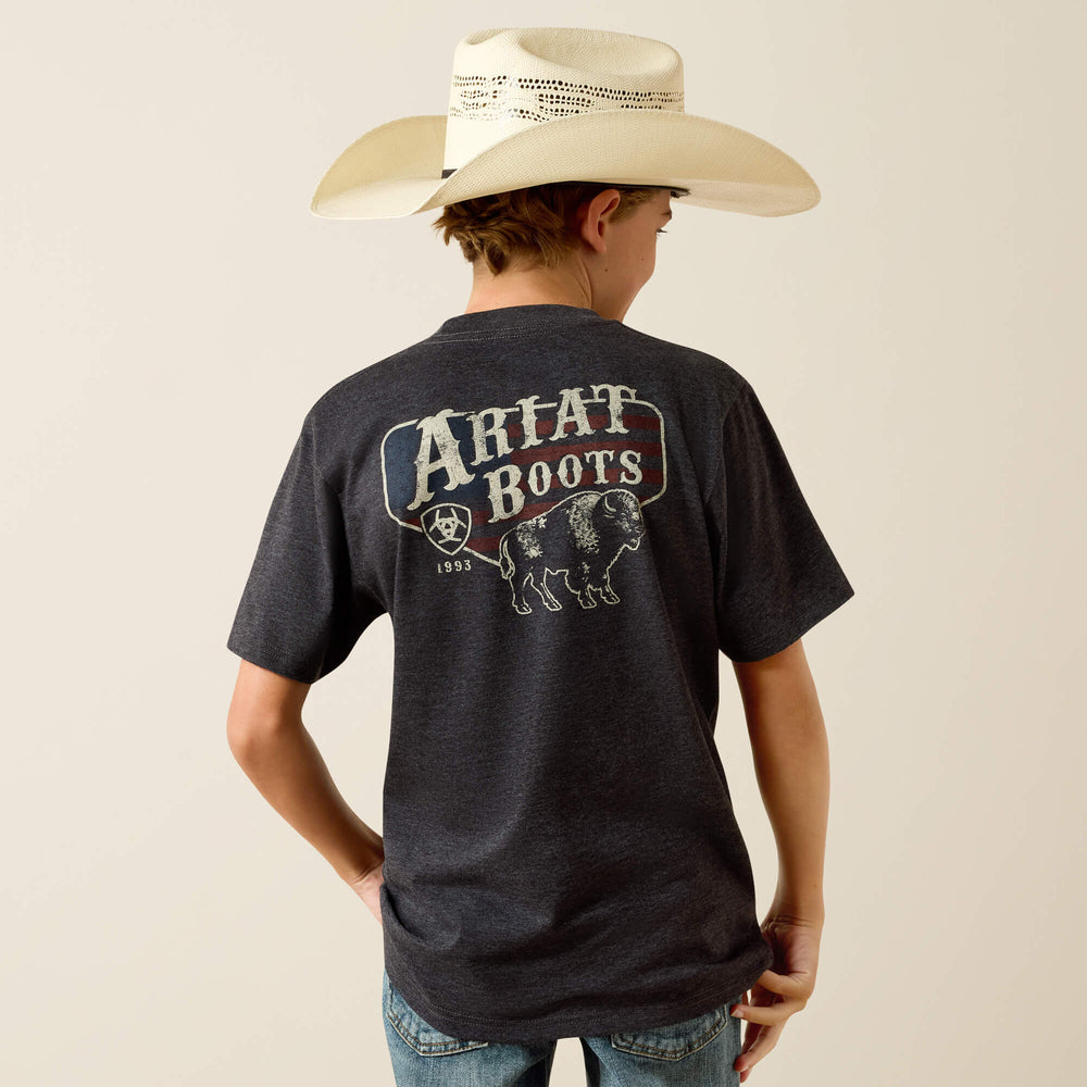 Kids Ariat American Bison T-Shirt | Ariat for sale