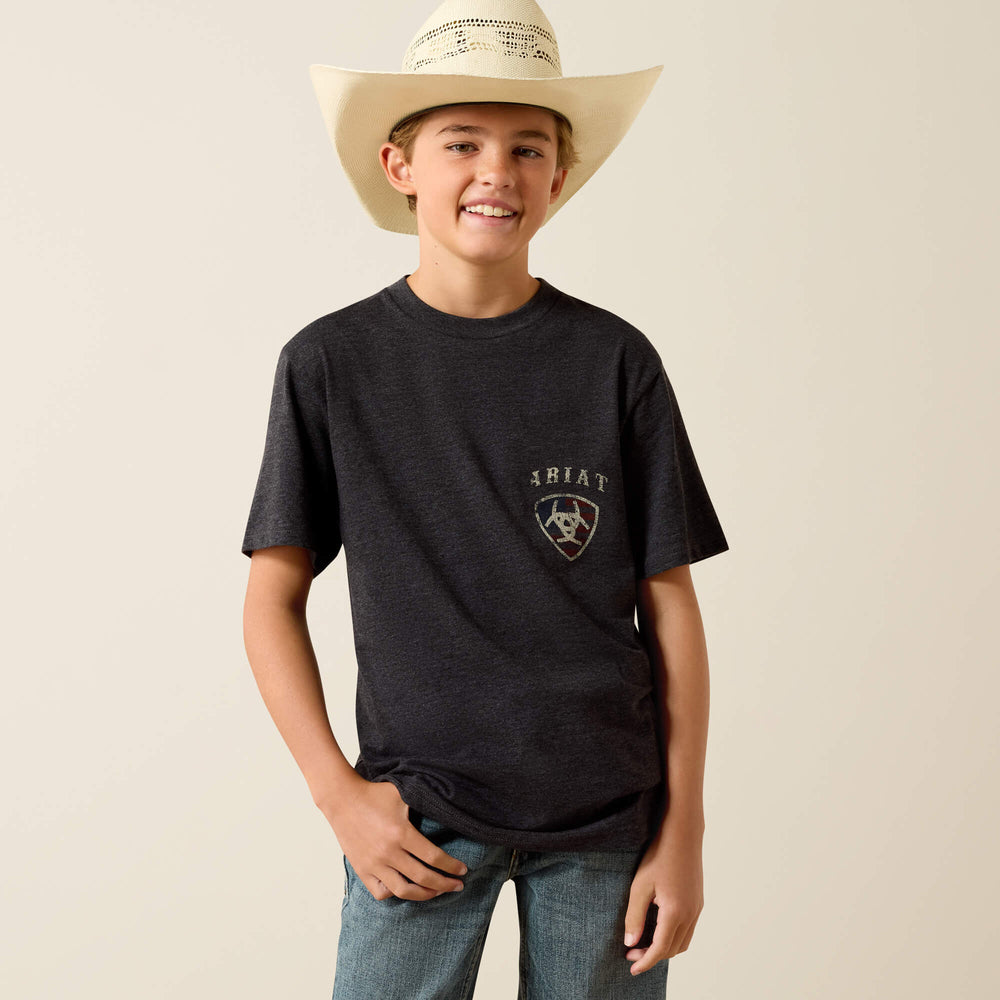 Kids Ariat American Bison T-Shirt | Ariat for sale