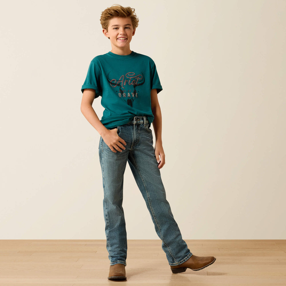 Kids Ariat Cattle Skull Freedom T-Shirt | Ariat