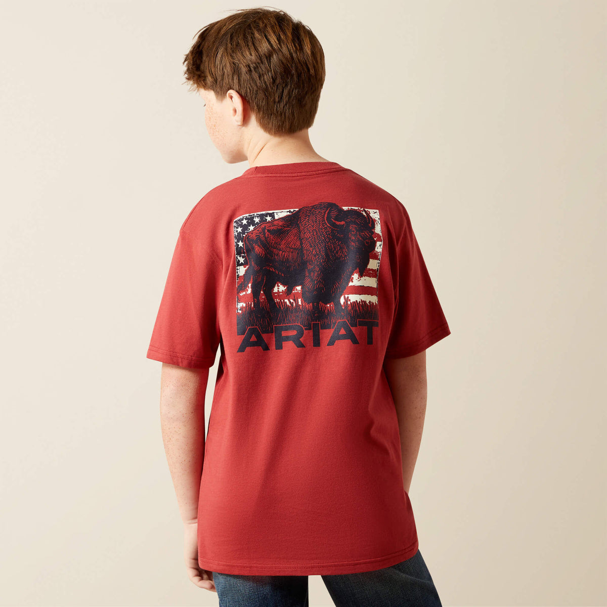 Kids Ariat Buffalo Flag T-Shirt | Ariat us