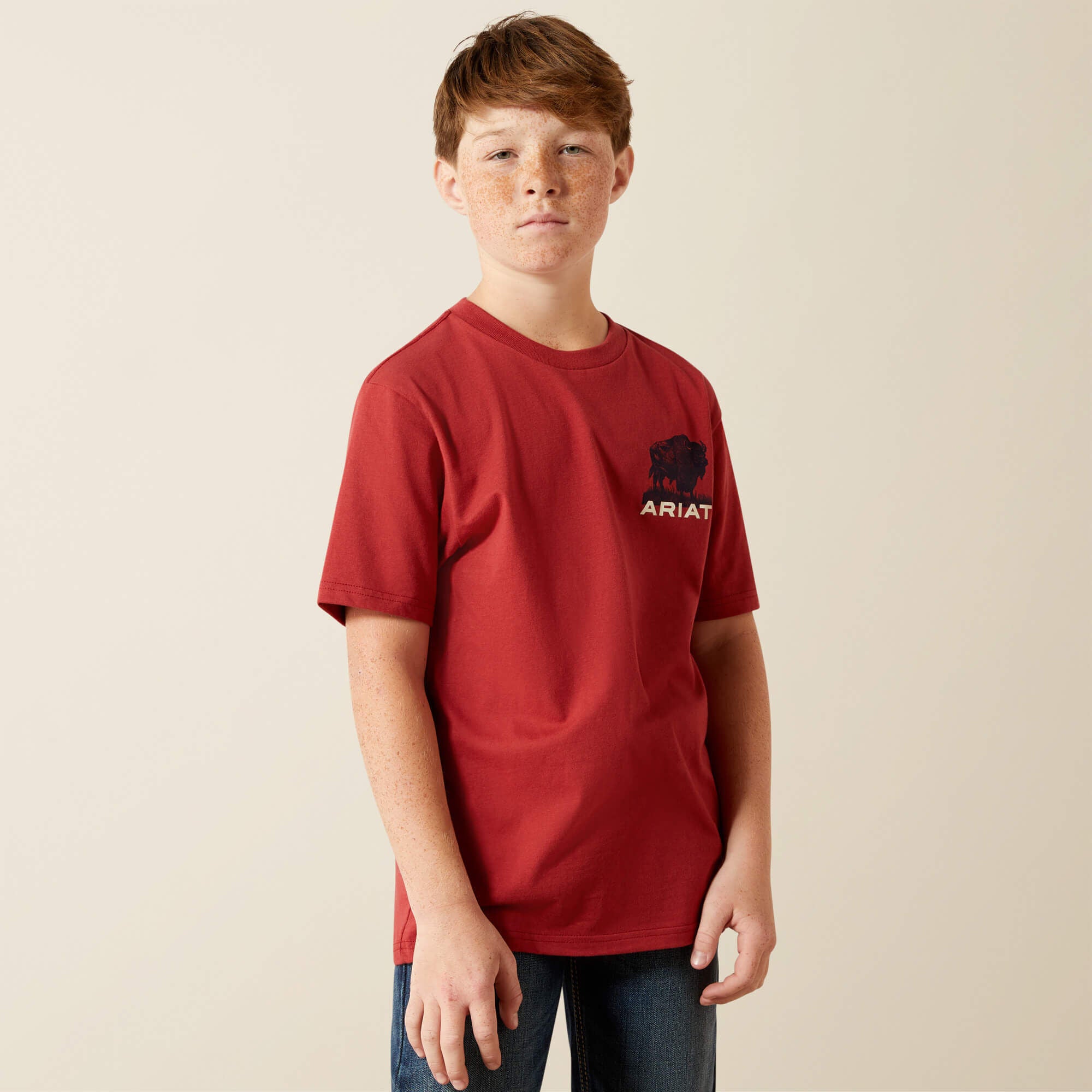 Kids Ariat Buffalo Flag T-Shirt | Ariat us