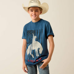 Kids Ariat Flag Bronco T-Shirt | Ariat