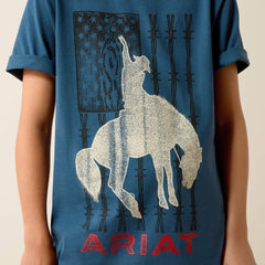 Kids Ariat Flag Bronco T-Shirt | Ariat