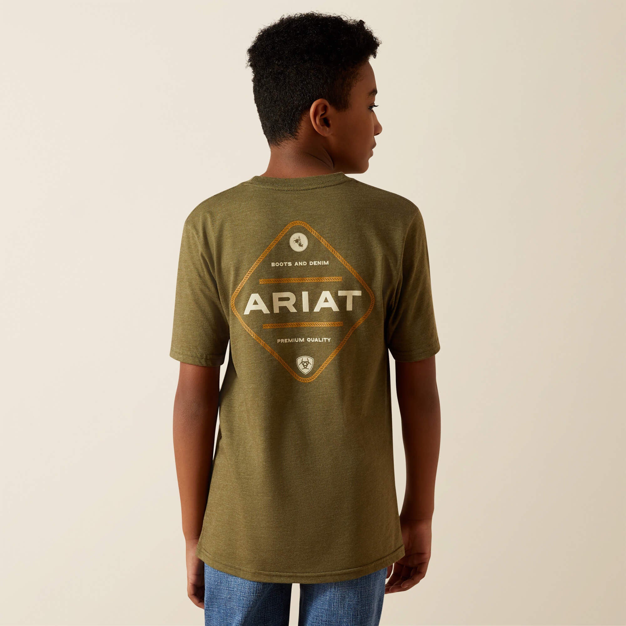 Kids Ariat Roped Diamond T-Shirt | Ariat Outlet