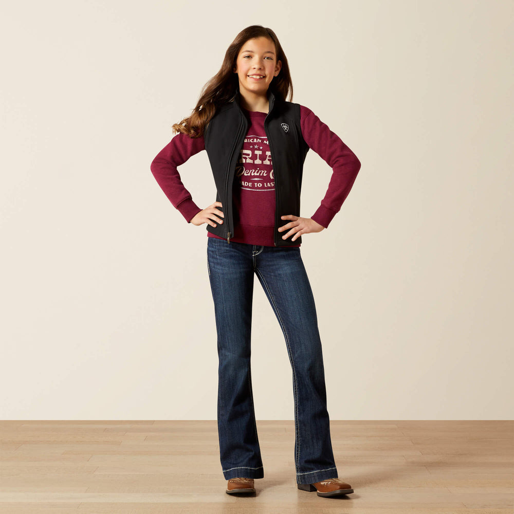 Kids Ariat Logo Softshell Vest | Ariat Online