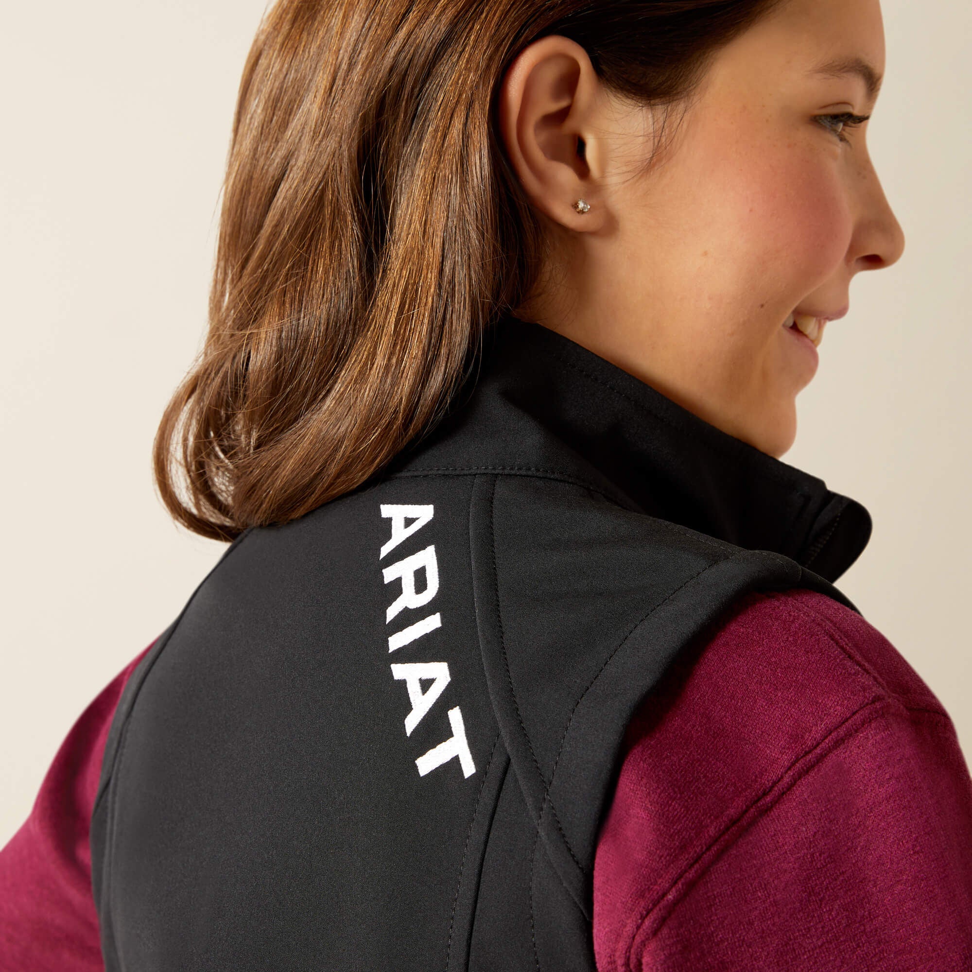Kids Ariat Logo Softshell Vest | Ariat Online