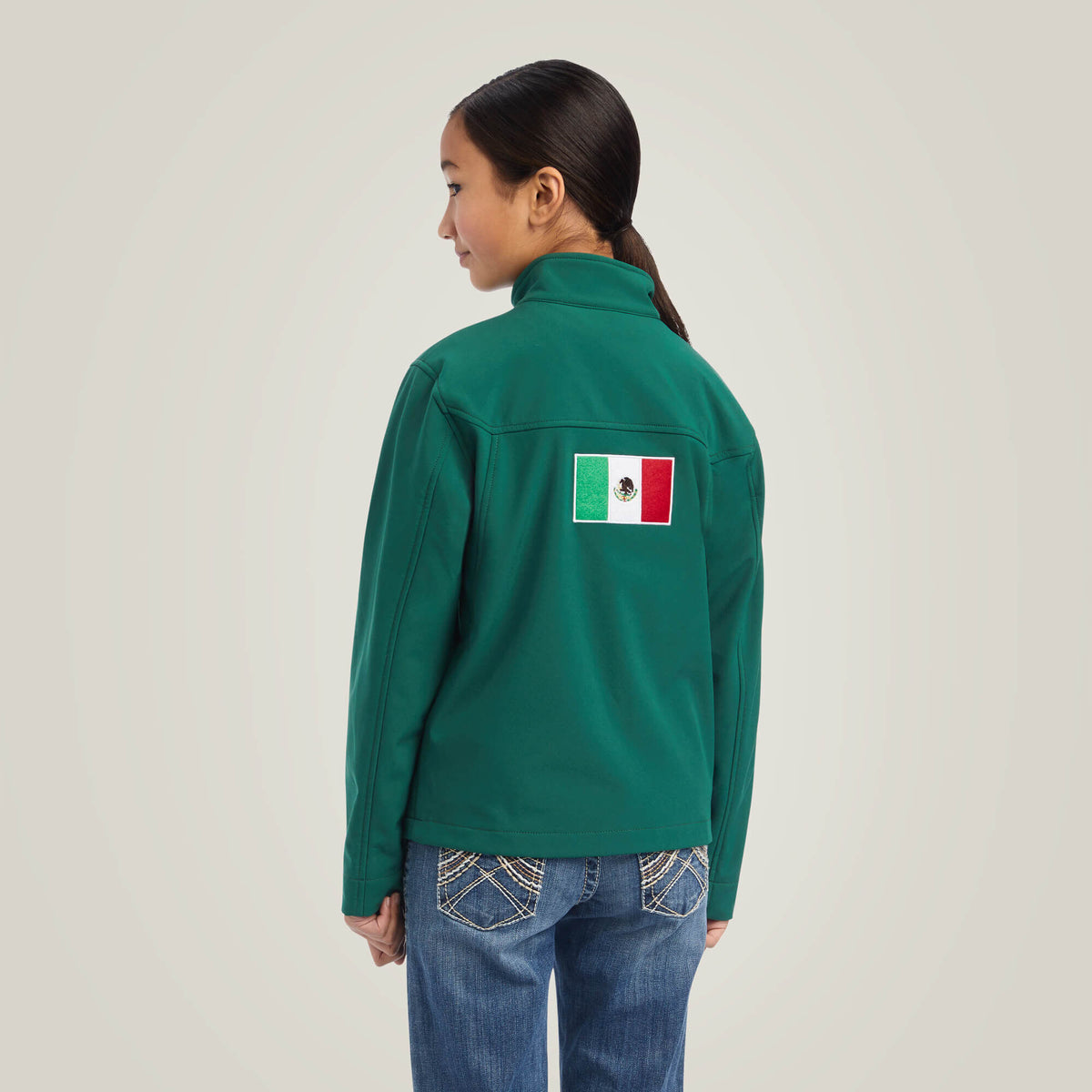 Kids New Team Softshell MEXICO Jacket | Ariat Discount