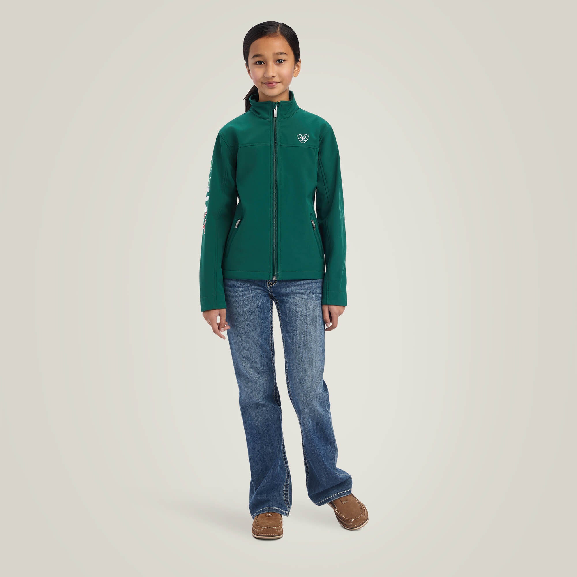 Kids New Team Softshell MEXICO Jacket | Ariat Discount