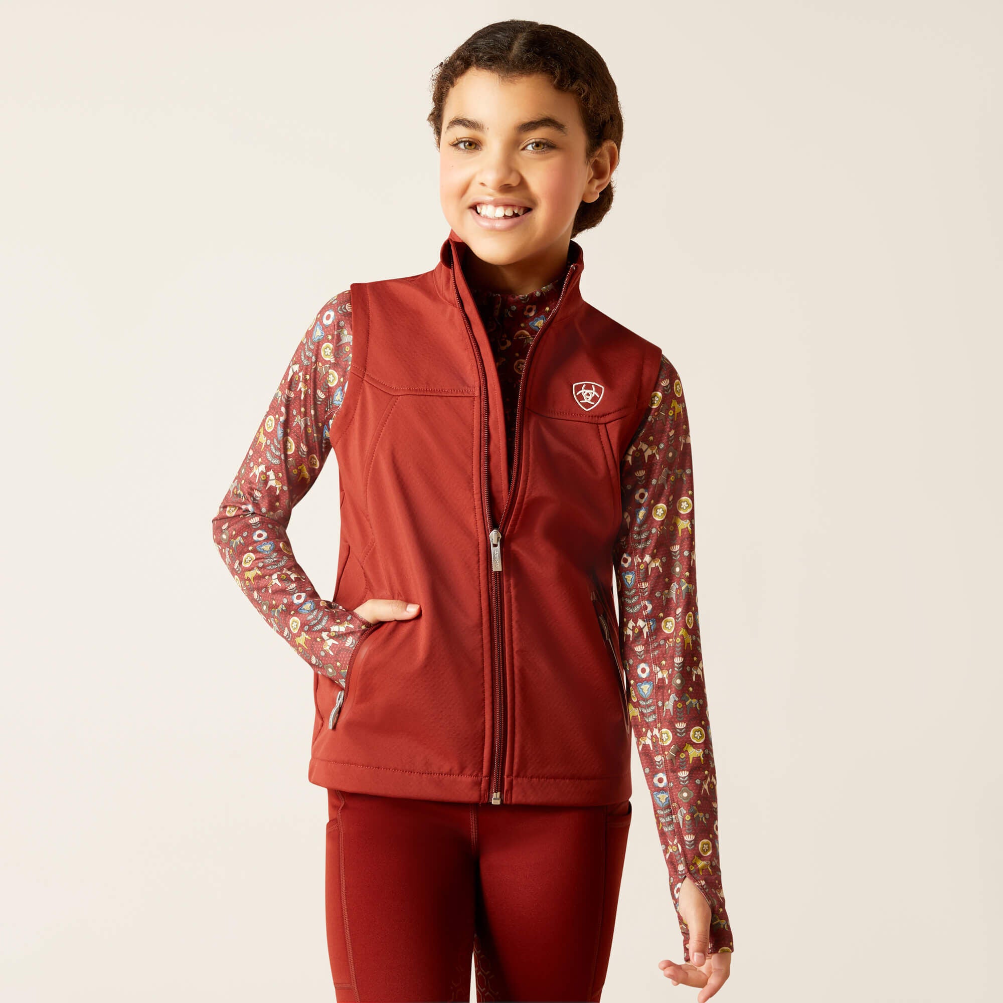 Kids New Team Softshell Vest | Ariat us