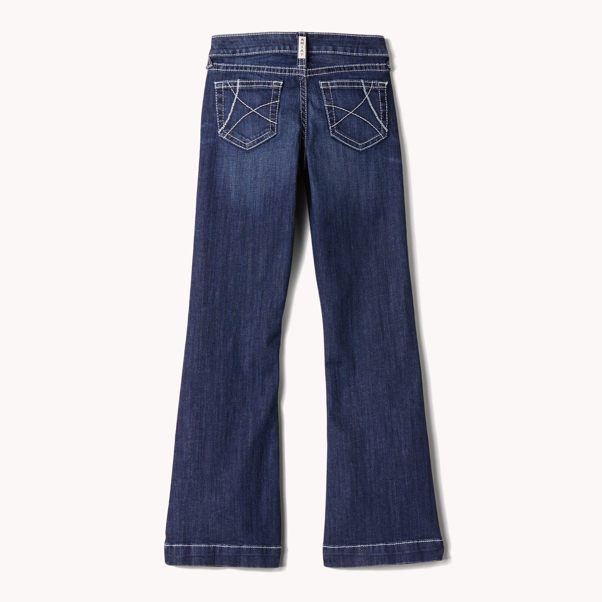 Kids Trouser Mid Rise Stretch Ella Wide Leg Jean | Ariat us