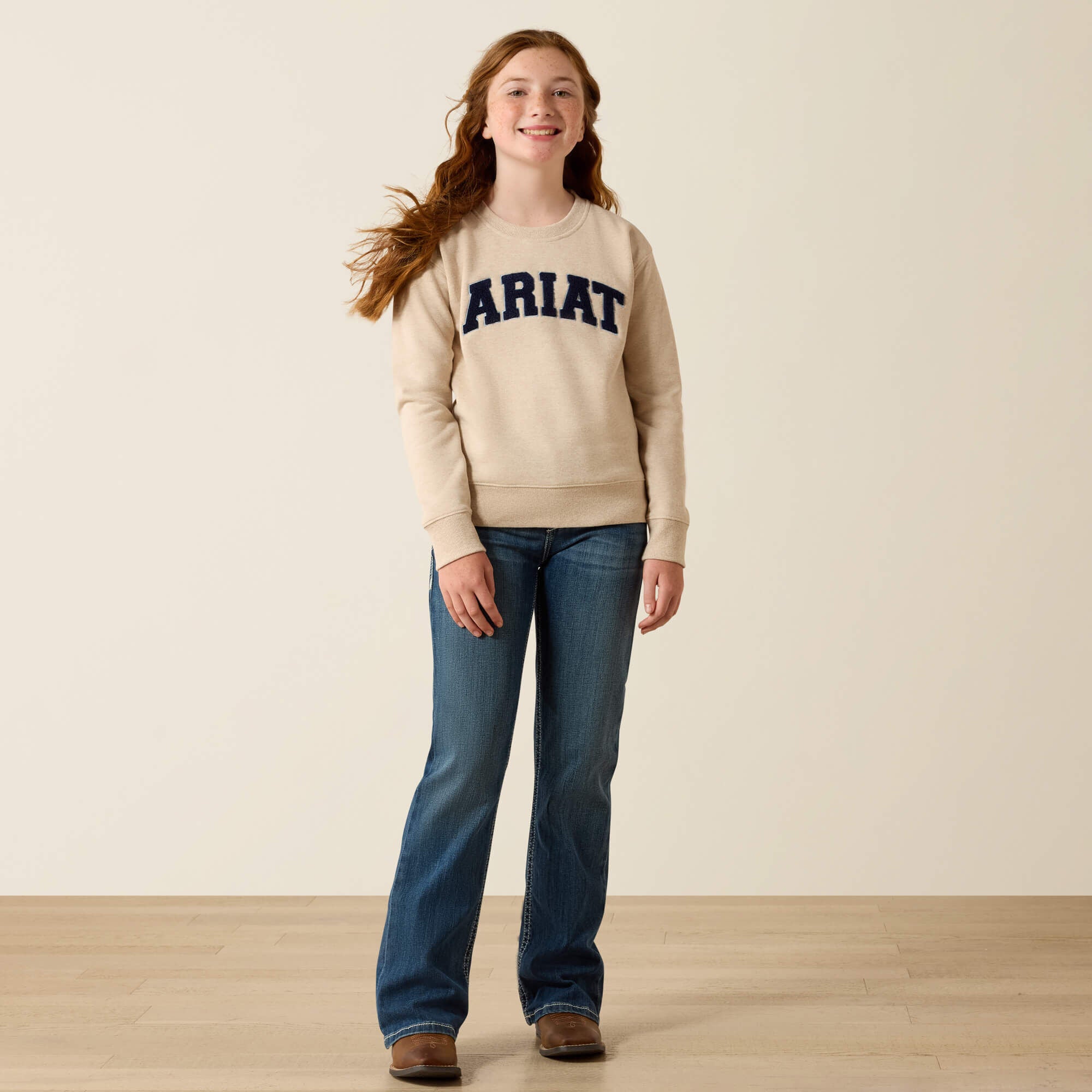 Kids Logo Arch Sweatshirt | Ariat Online