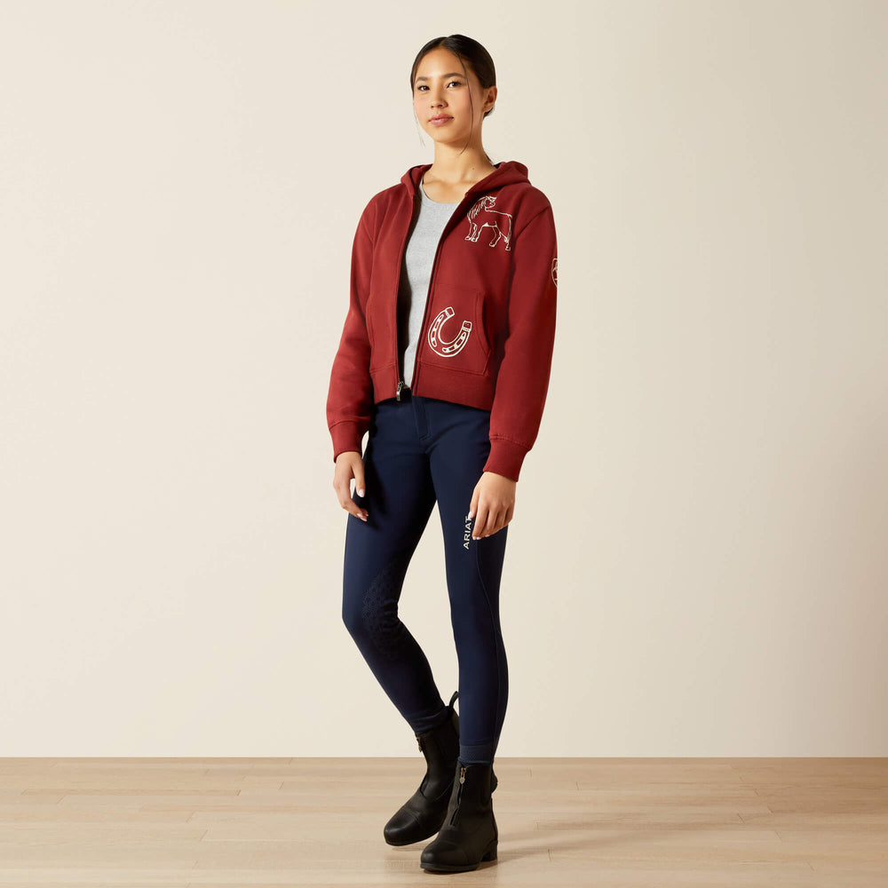 Kids Spiffy Full Zip Sweatshirt | Ariat Discount