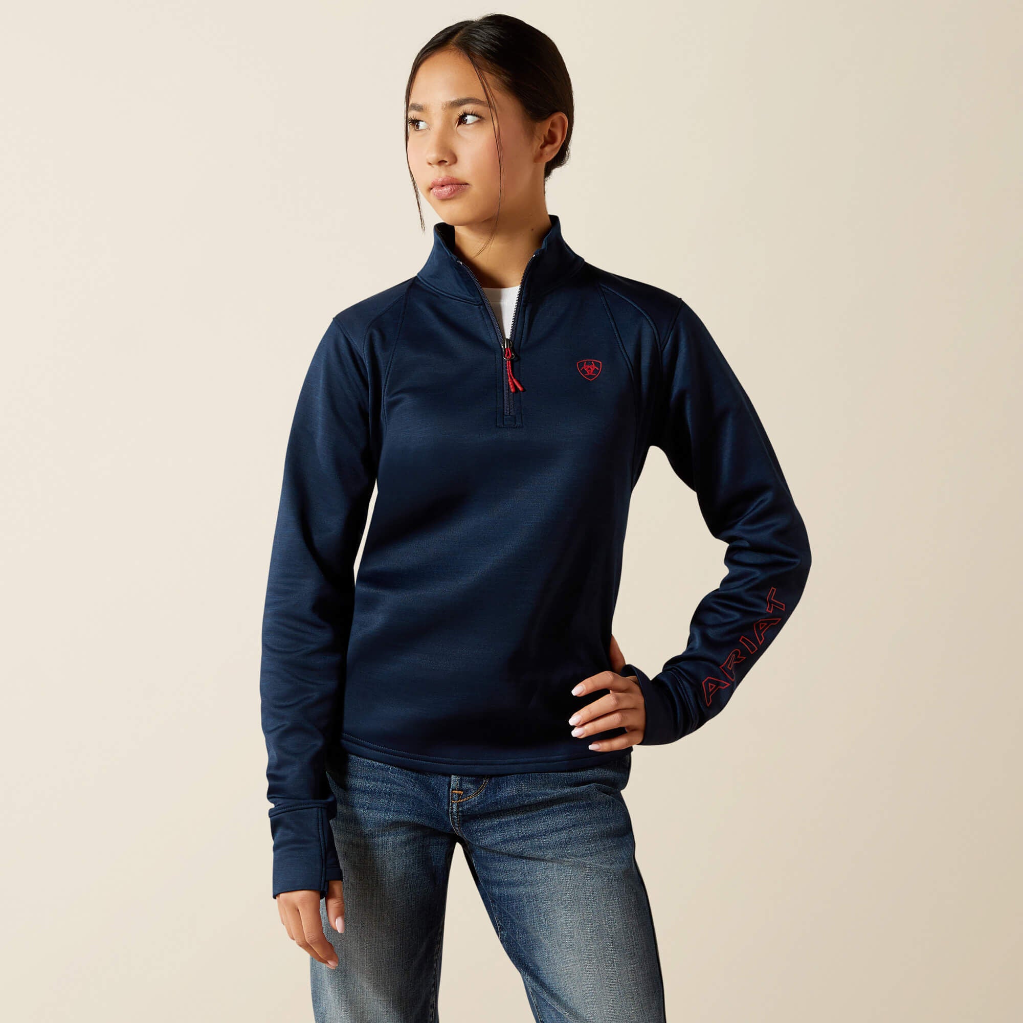 Kids Team EQ 1/2 Zip Pullover | Ariat us