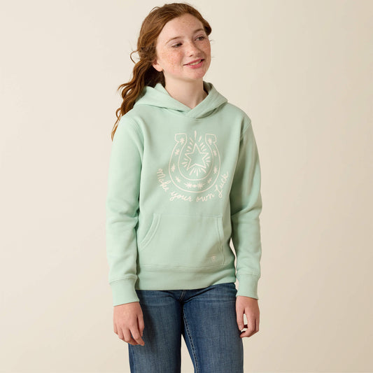 Kids Make Your Own Luck Hoodie | Ariat