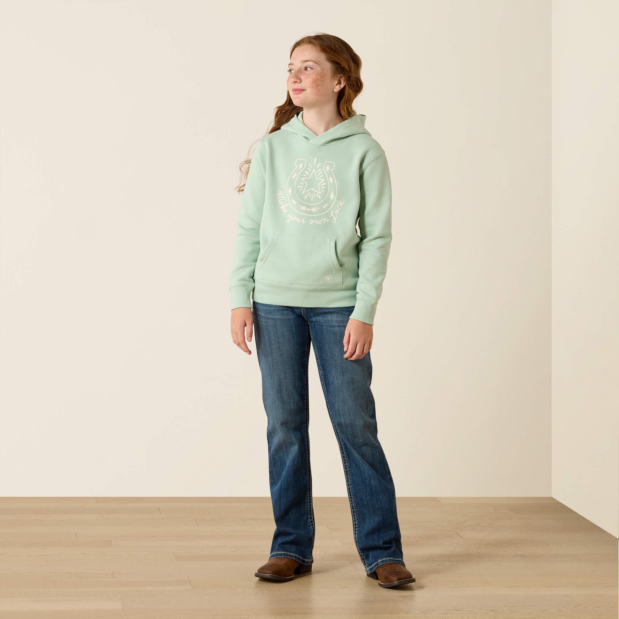 Kids Make Your Own Luck Hoodie | Ariat