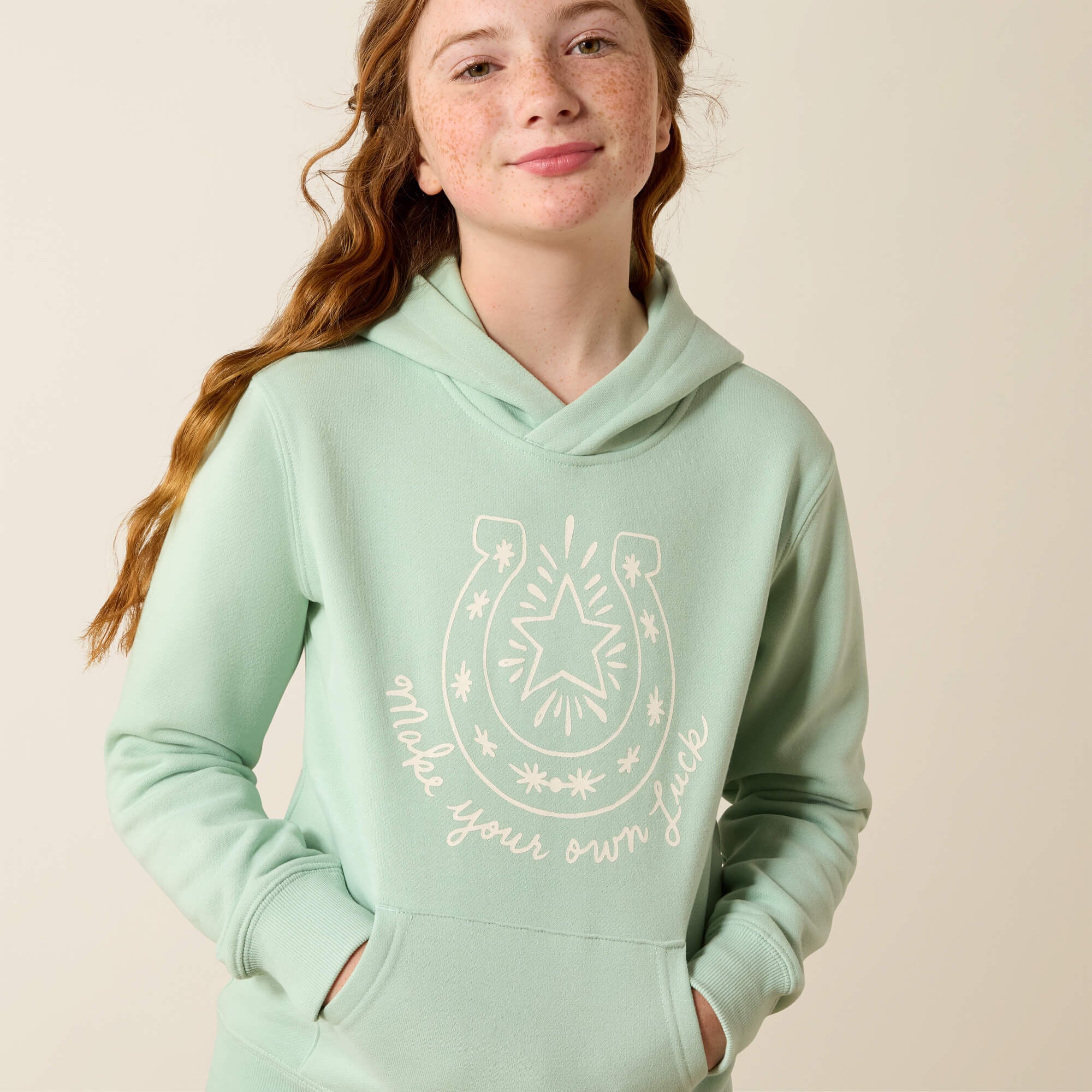 Kids Make Your Own Luck Hoodie | Ariat