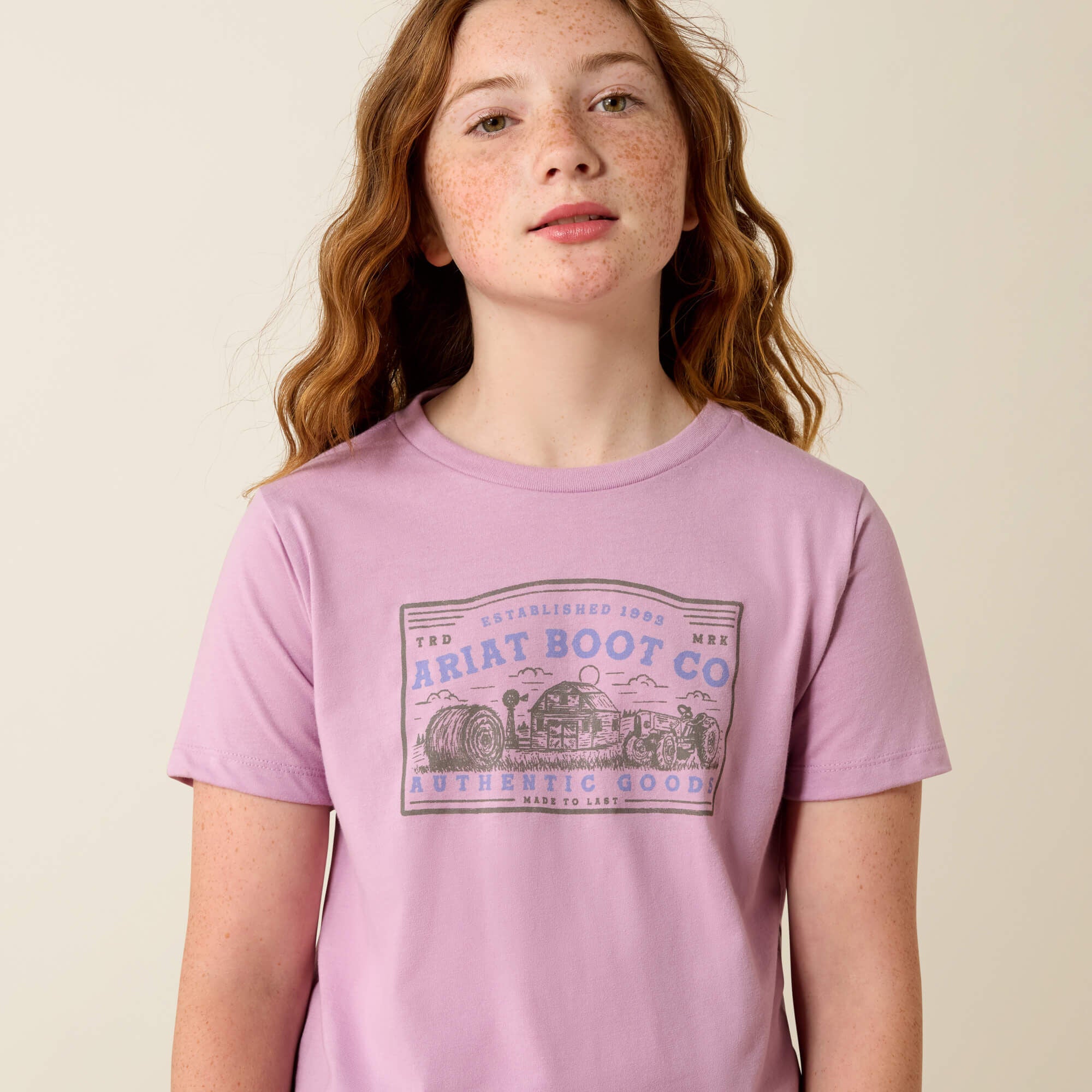 Kids Ariat Farm Patch T-Shirt | Ariat near me