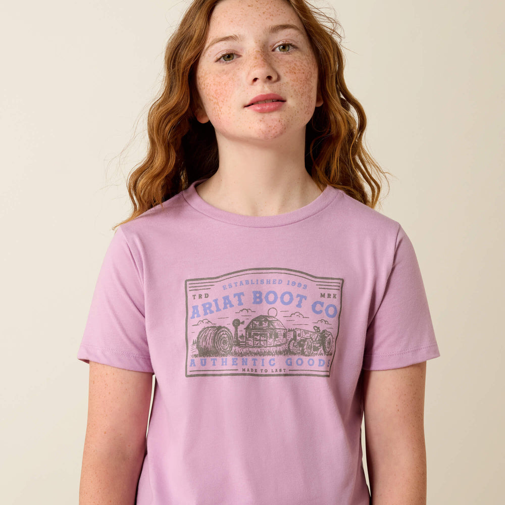 Kids Ariat Farm Patch T-Shirt | Ariat near me